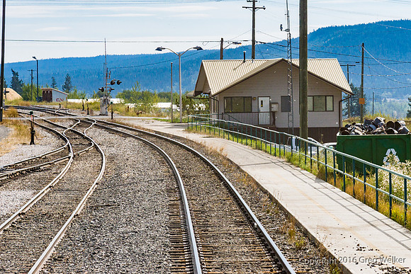 Exeter Depot In Exeter BC Near "100 Mile House" Community