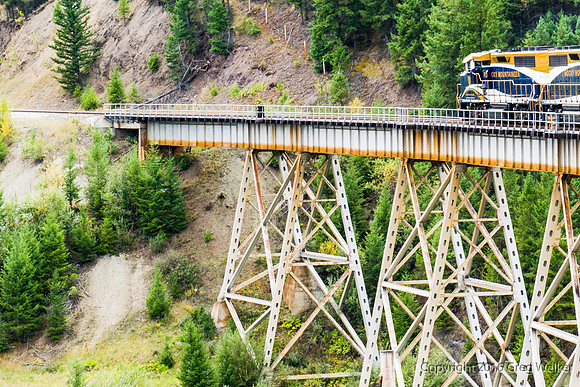 Bridge Over Fiftyone Creek Near Clinton BC