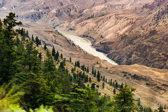 Fraser River And Canyon
