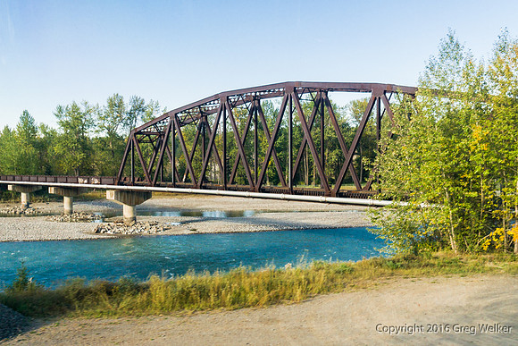 RR Bridge Over Quesnel River