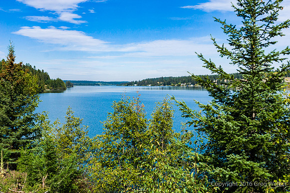 Lac La Hache Lake Near Lac La Hache