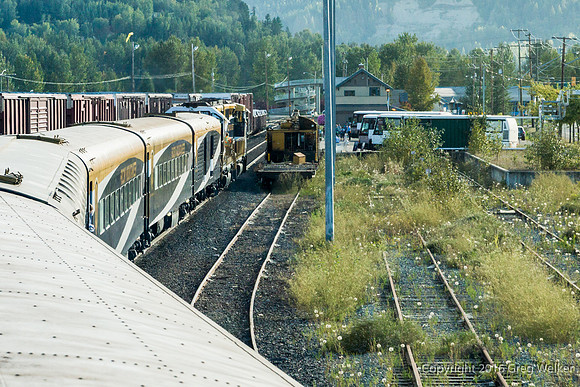 Approaching Quesnel Depot