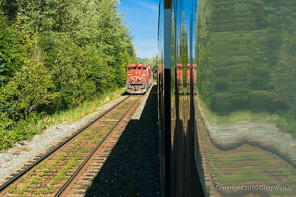 Passing A Freight