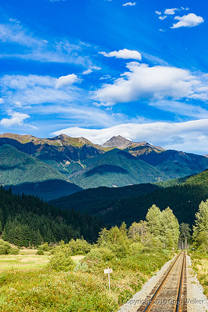 Haylmore Peak Seen From Gates BC