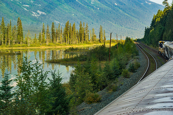 Beginnings Of Moose Lake Near Rainbow