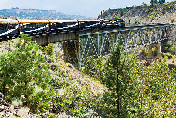 Crossing Fraser River On Spectacular 1931 RR Bridge