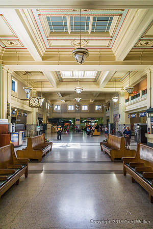 Via Rail Station Interior
