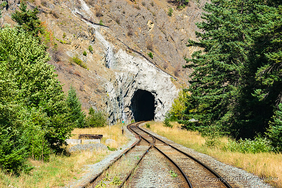 Tunnel Near Shalath On Seton Lake