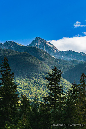 Peaks In The Cayoosh Range Seen From