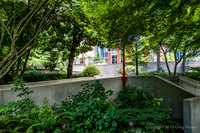 Views Entering, Within And Leaving Freeway Park