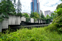 Views Entering, Within And Leaving Freeway Park