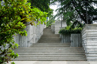 Views Entering, Within And Leaving Freeway Park