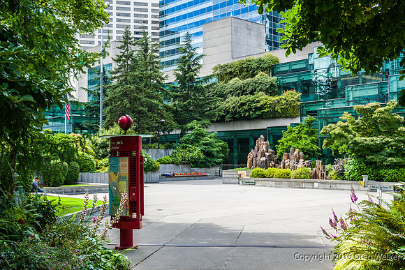 Views Entering, Within And Leaving Freeway Park