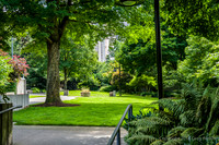 Views Entering, Within And Leaving Freeway Park
