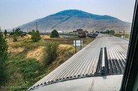 Entering the CN Kamloops RR yard.