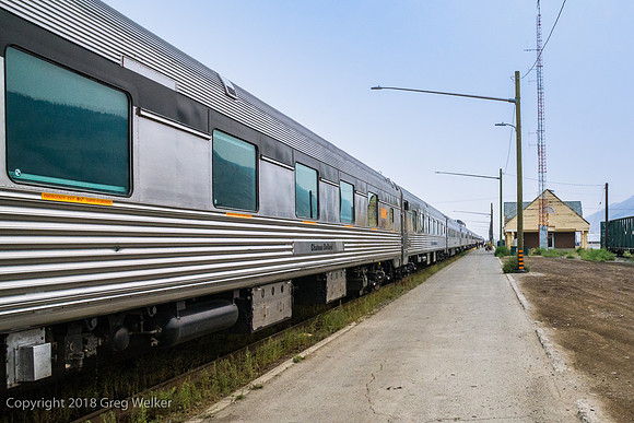 Kamloops BC Via depot on the CN line.