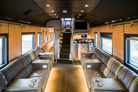 Via Canadian Prestige Class observation dome car.