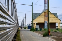 Kamloops BC Via depot on the CN line.