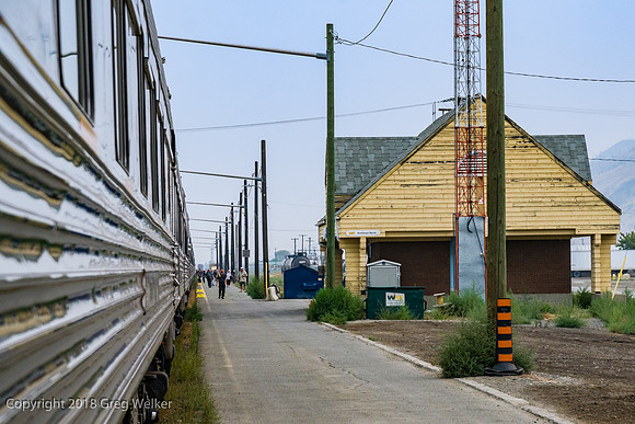 Kamloops BC Via depot on the CN line.