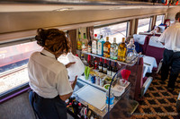 Open Bar In The Dome Car