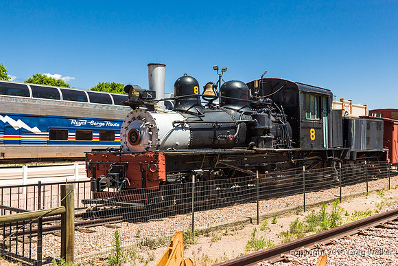 Three Truck Shay Locomotive Built By Lima In 1922