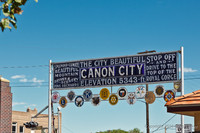 Canon City Colorado Welcome Sign
