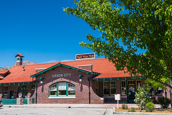 Royal George Route RR Depot - Santa Fe Depot