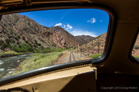 Views From The Cab As We Travel Further And Further Into The Gorge
