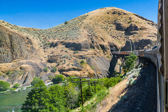 RR Bridge over the Deschutes River.