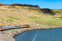 Skirting the Columbia River.