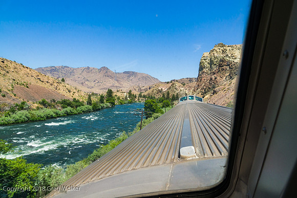 Deschutes River and Whitehorse Rapids OR.