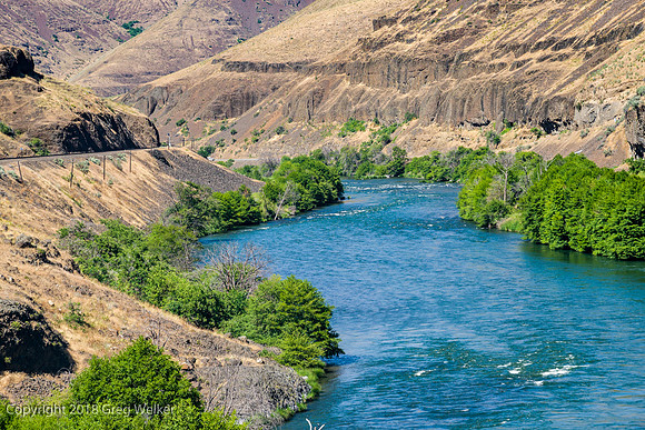 Shots from the Deschutes River RR Bridge.