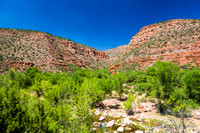 Views From Train As You Travel Through The Canyon