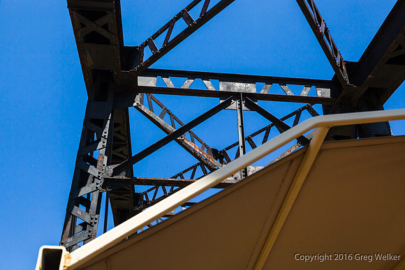 Views From Train As You Travel Through The Canyon