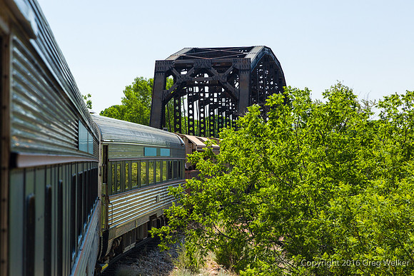 Views From Train As You Travel Through The Canyon