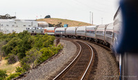 Climbing Up Approach To Carquinez RR Bridge