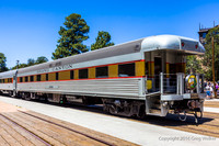 Luxury Parlor Car The "Chief" at Grand Cyn. Depot