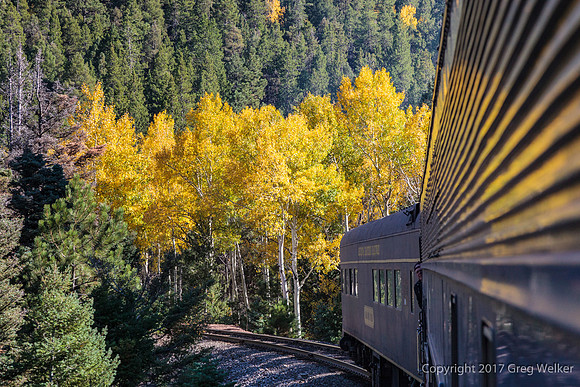 Views Going Upgrade From La Veta To Fir