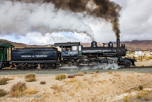 Following The Train To Virginia City