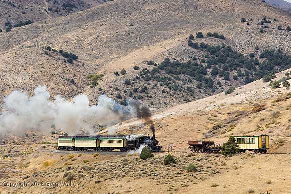 Following The Train To Virginia City