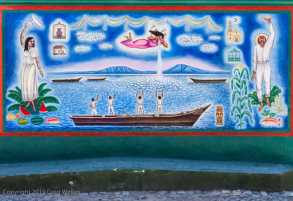 Shots in and around Ajijic and surrounding area.  Mural.