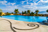 Shots in and around Ajijic and surrounding area.  Lake Chapala in distance beyond infinity pool.