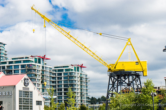 North Vancouver Drydock Crane