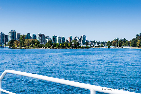 Shots On The Harbour Tour - Vancouver Skyline