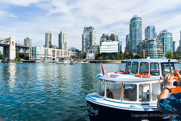 False Creek Ferry At Granville Dock