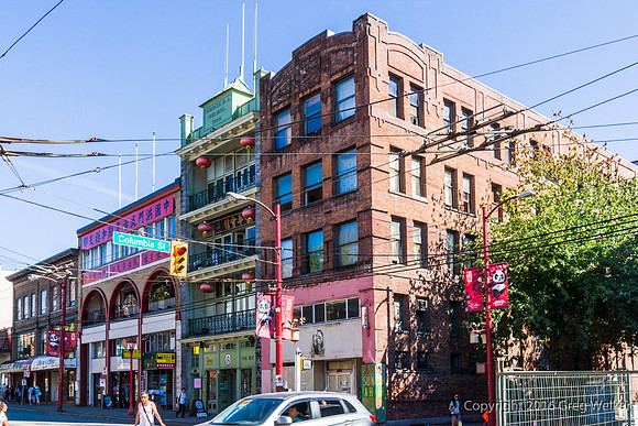 Shots Of Old Chinatown Buildings