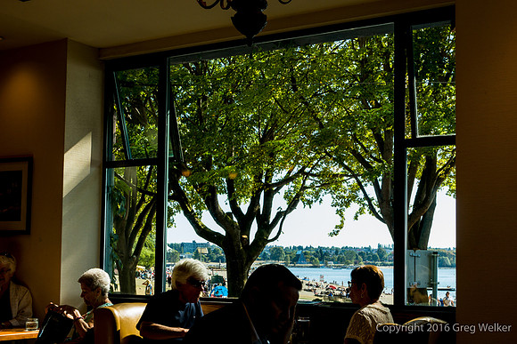 View Of English Bay From Sylvia Hotel Bar Area