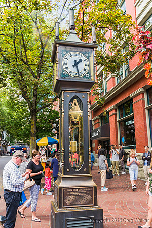 Shots Taken In Gastown - Steam Clock