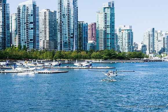 Shots On The Harbour Tour - Vancouver Skyline