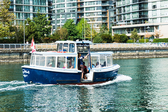False Creek Ferry On False Creek